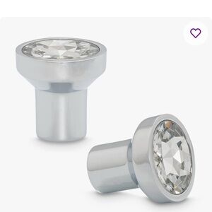 New never used in bag Swank Large Crystal Knobs 2/ out of 2